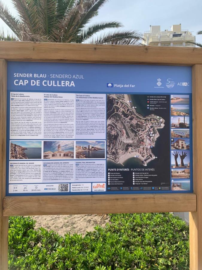 El Faro - Beach Cullera Eksteriør billede